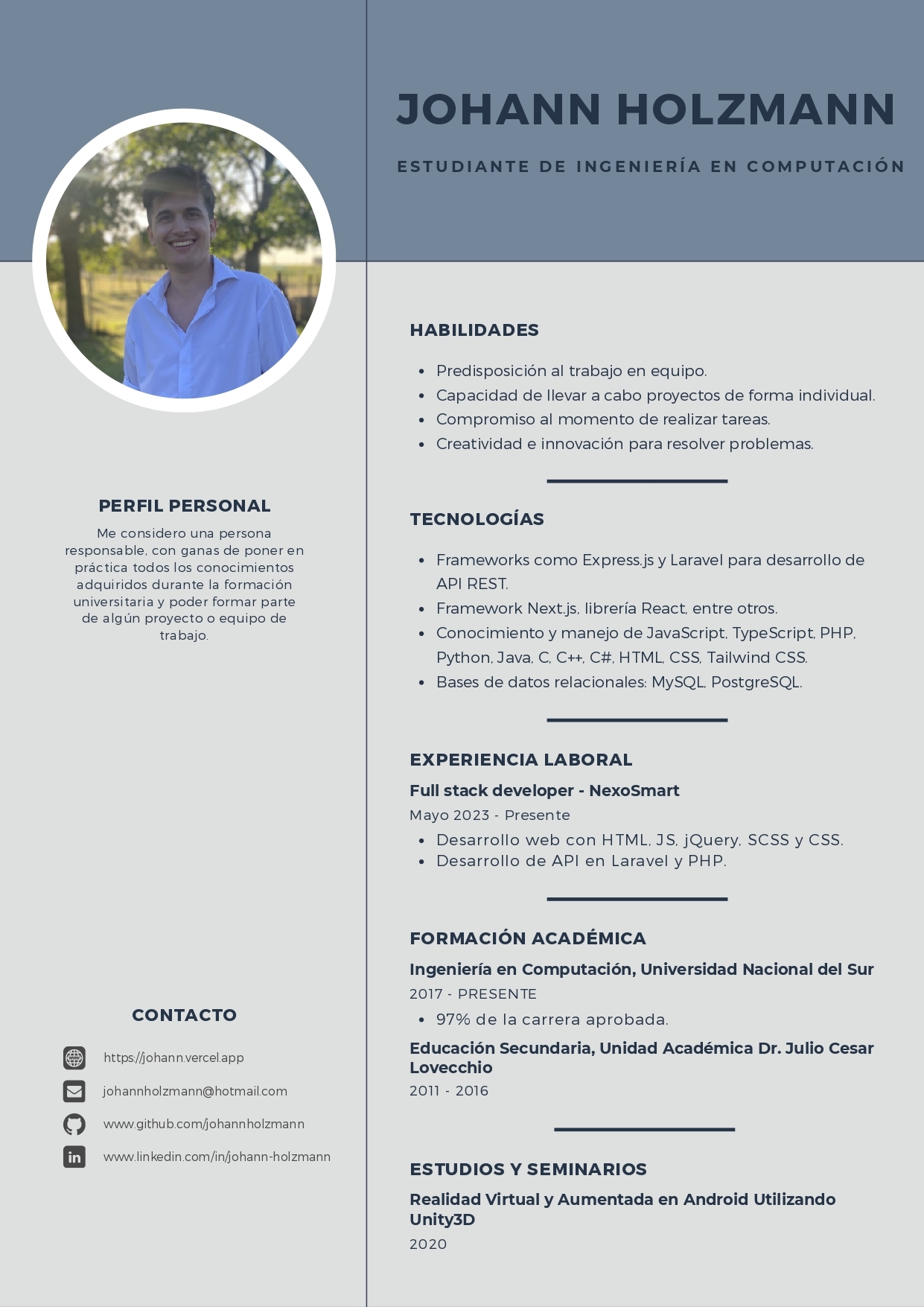 Curriculum Vitae
